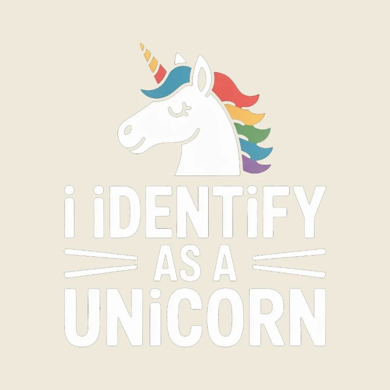 I identify as a unicorn design