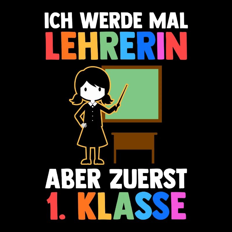 Lehrerin Erste Klasse Einschulung Schulkind