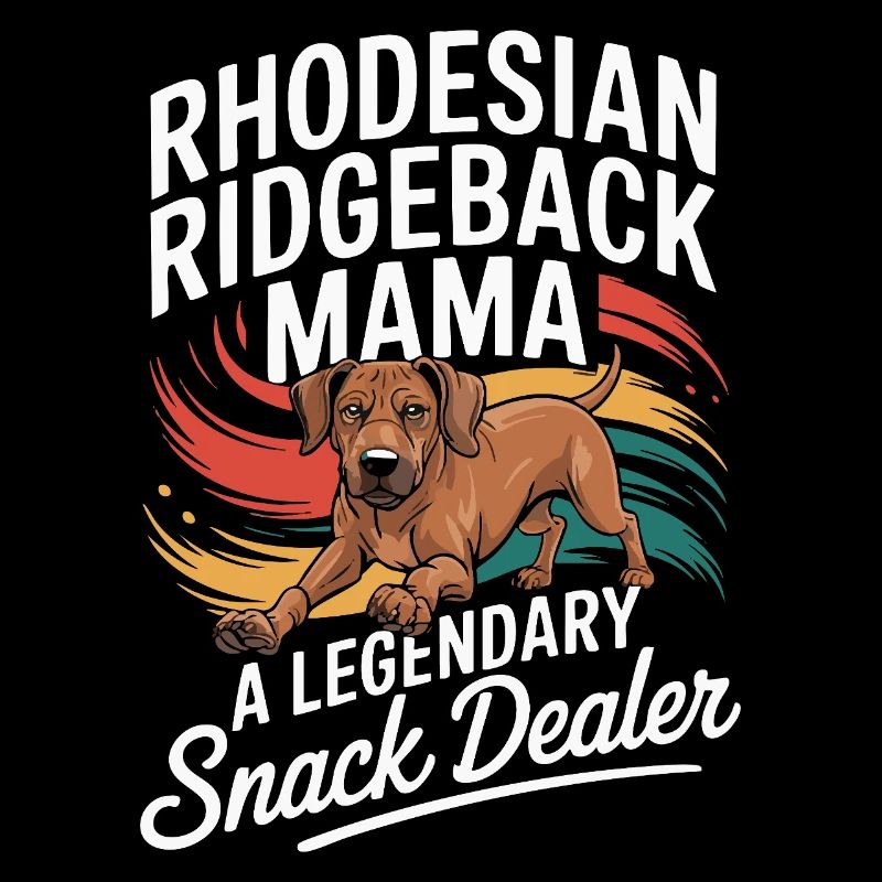 Rhodesian Ridgeback Mama, marchand de collations légendaire