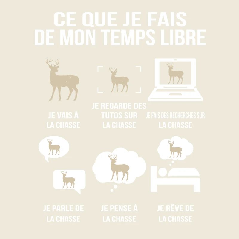 Ce que je fais de mon temps libre Chasseur passion