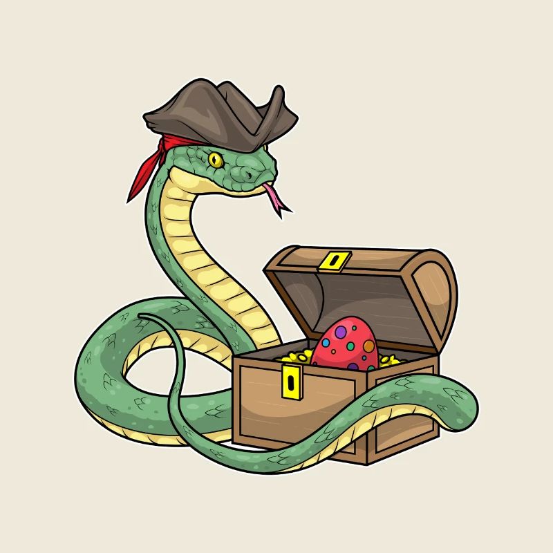 Serpent Pirate de Pâques