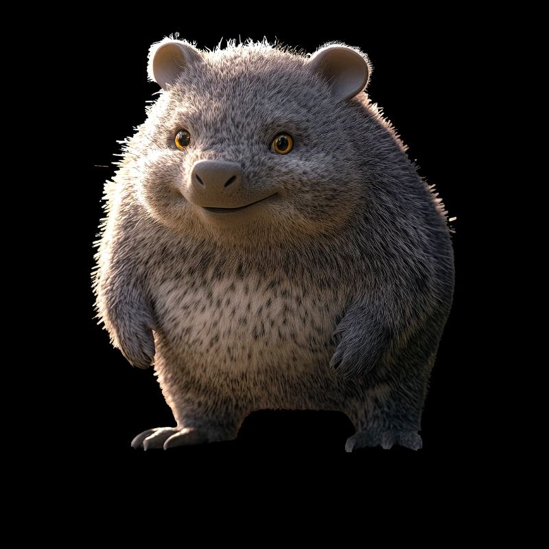 Wombat Australien Beuteltier Süßer Wombat