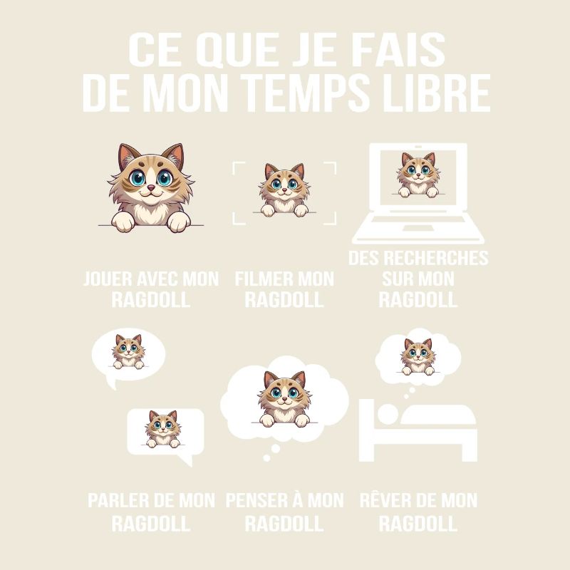 drôle Ragdoll – Ce que je fais de mon temps libre