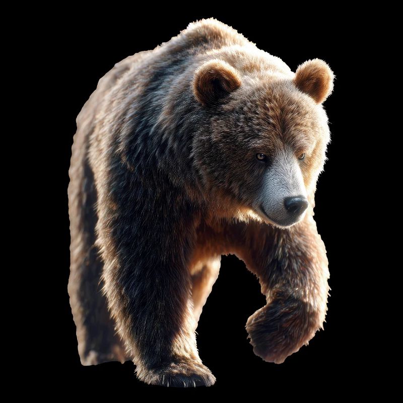 Brown Bear, Grizzly Bear, Bear Brothers, Forest, Wild Bears