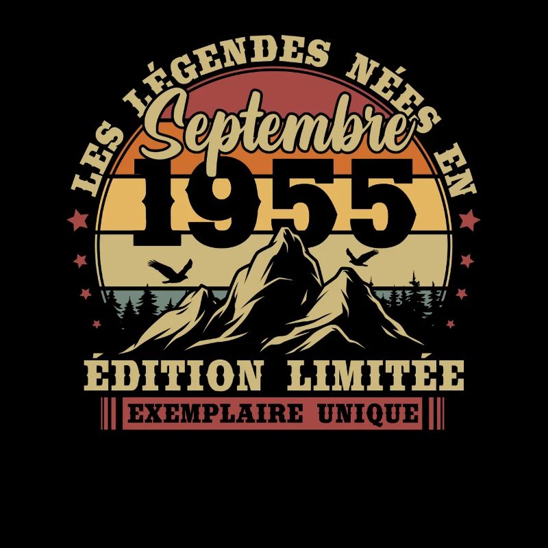 Vintage September 1955 Retro Geburtstagsgeschenk