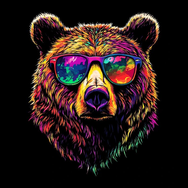 Brown Bear, Grizzly Bear, Bear Brothers, Forest, Wild Bears