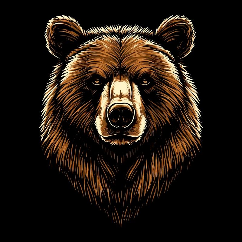 Brown Bear, Grizzly Bear, Bear Brothers, Forest, Wild Bears