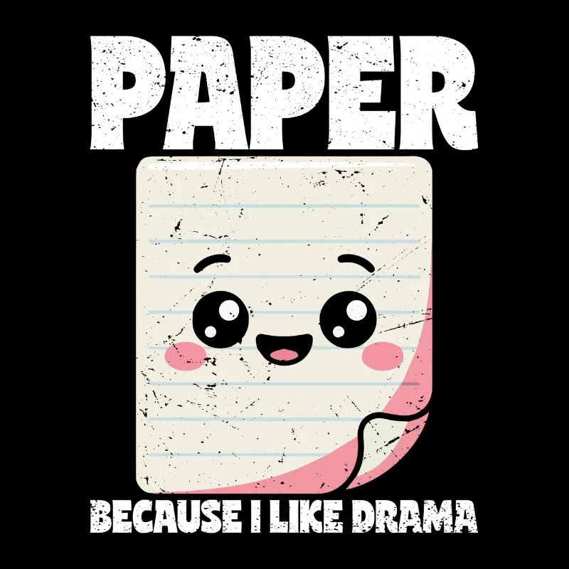 Papier Parce que J’aime le Théâtre - Ciseaux Stone Paper