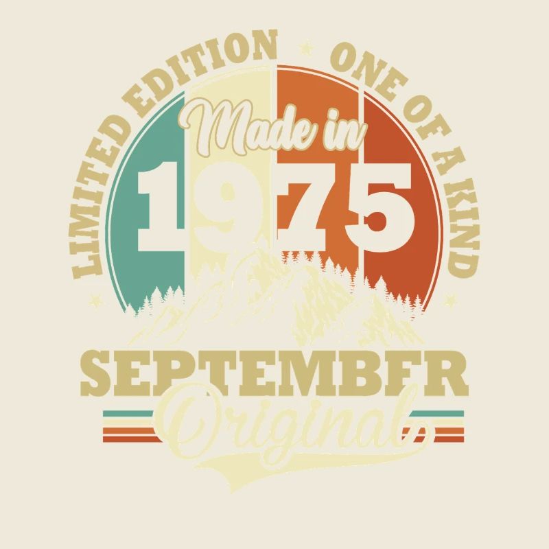 Anniversary September 1975 Birthday Gift