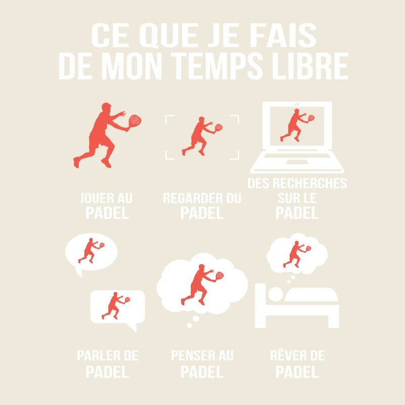 Ce que je fais de mon temps libre – Padel