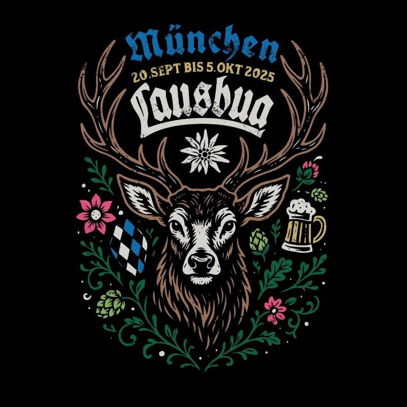 Lausbua Hirsch - München - Oktober 2025