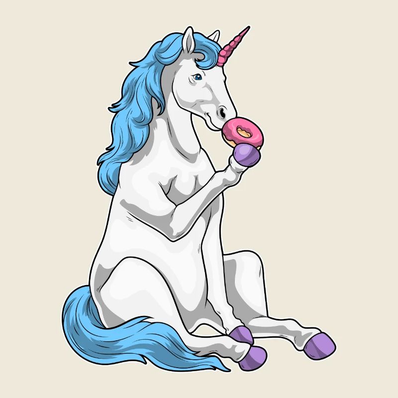 Unicorn Donut