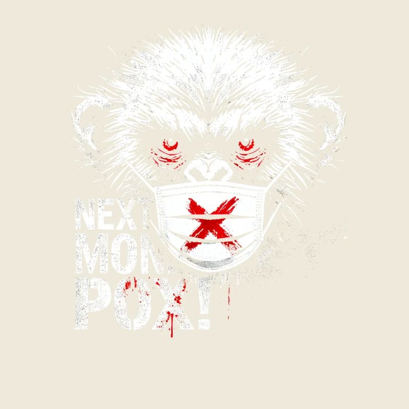 Protest Monkey Face Mask Artwork