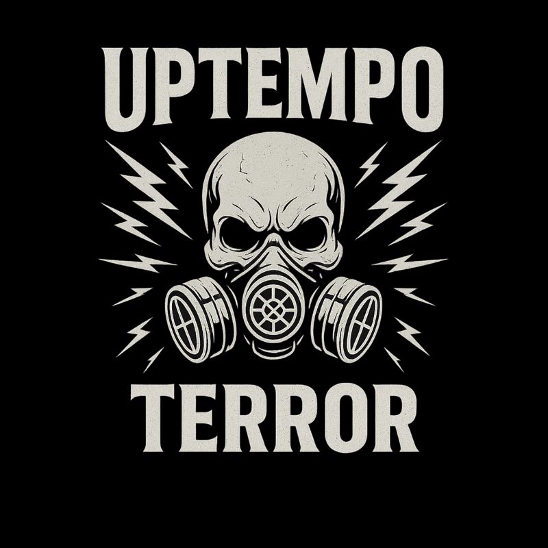 T-shirt uptempo Terror – Hardcore Techno