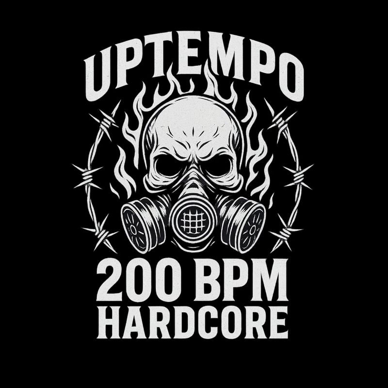 Uptempo 200 BPM Hardcore Shirt – Rave
