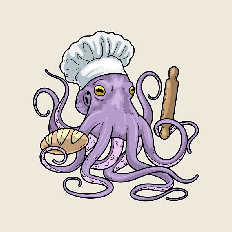 Krake Bäcker Brot
