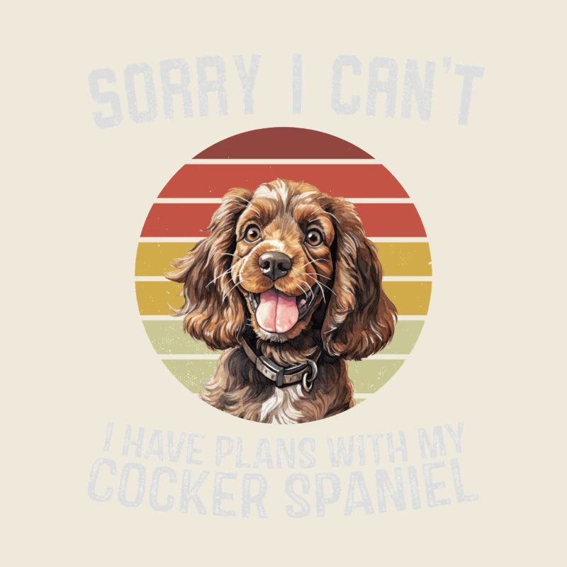 Cocker Spaniel Humorous Quote Design