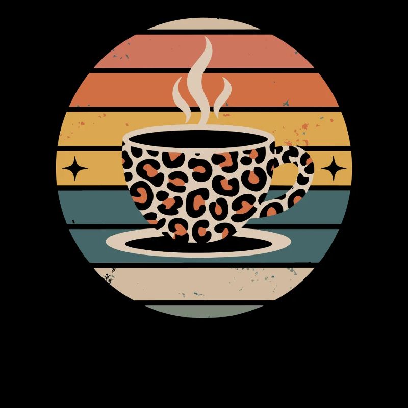 Retro Kaffeetasse Kaffee