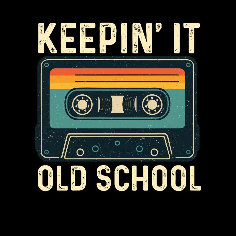 Keepin' It Old School Hip Hop Kultur Retro