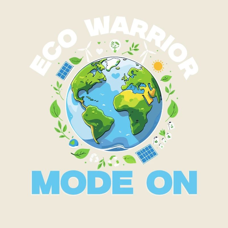 Éco-guerrier écologiste Mode activé