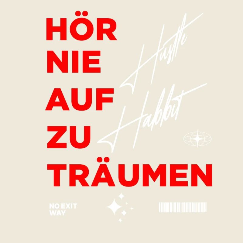 Tendance motivante Conception d’impression graphique