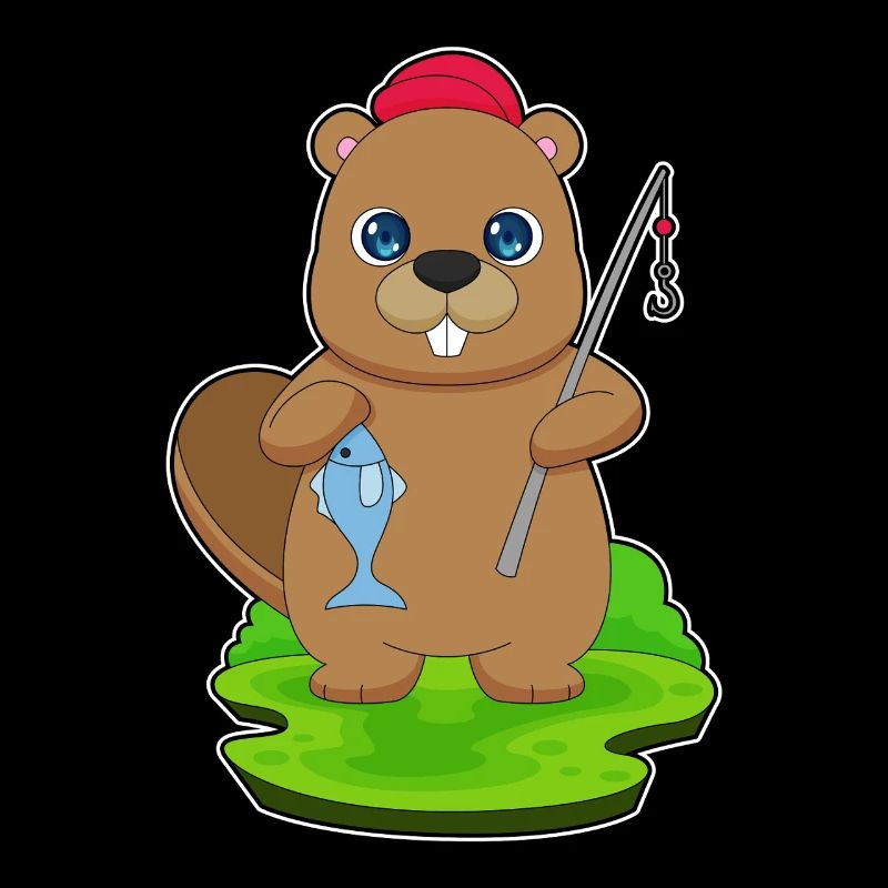 Pêche au castor