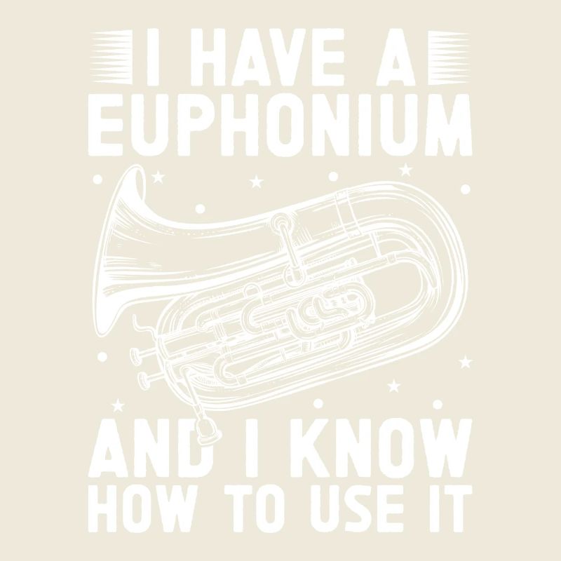 Bariton Player I Know How To Use It Euphonium