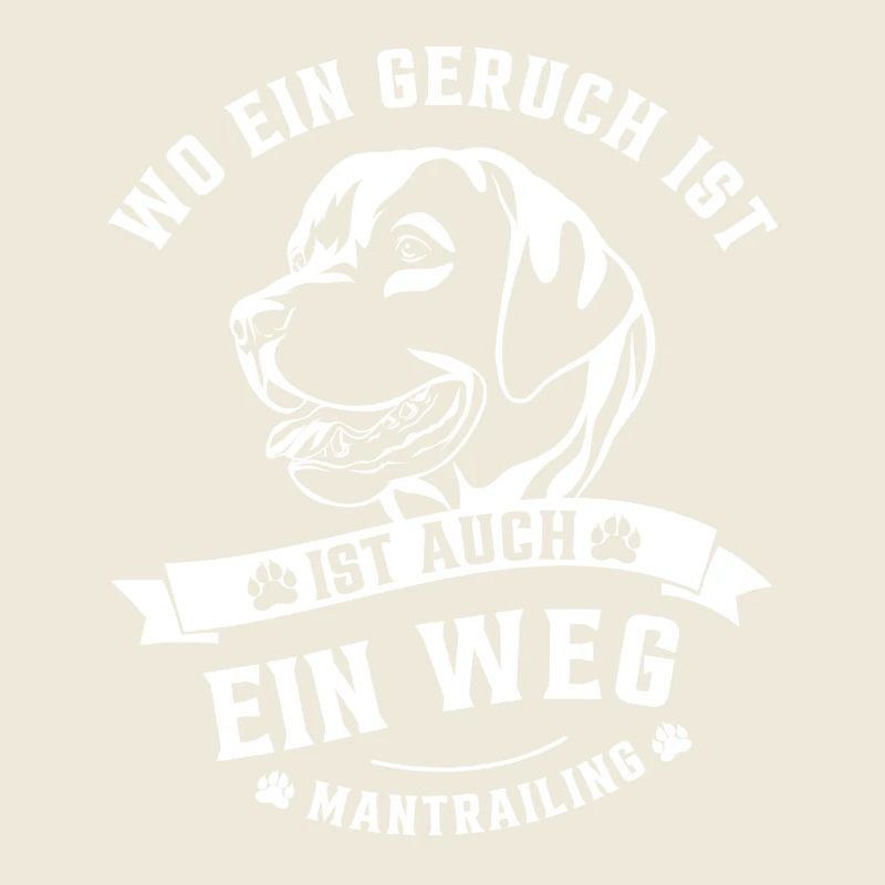 Mantrailing Labrador Wo ein Geruch da ein Weg