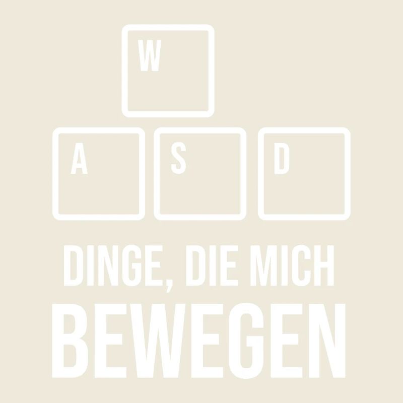 WASD - Things that move me - Gaming PC Keyboard