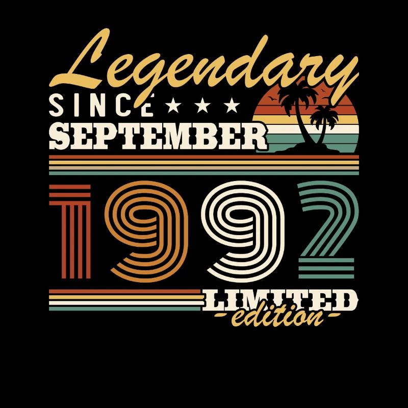 September 1992 Vintage Geburtstagsgeschenk