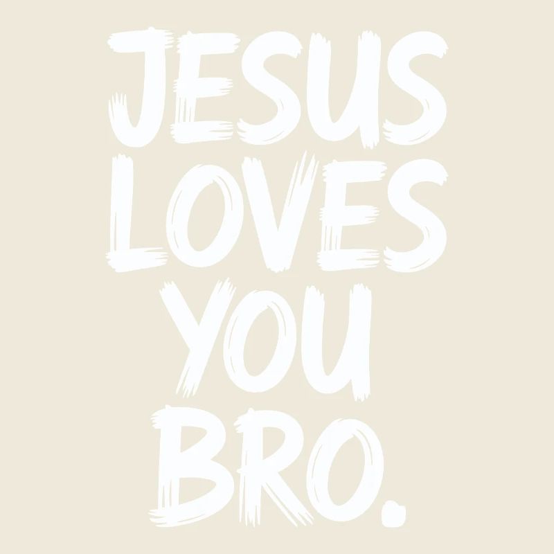 Jésus t'aime, frère, message inspirant