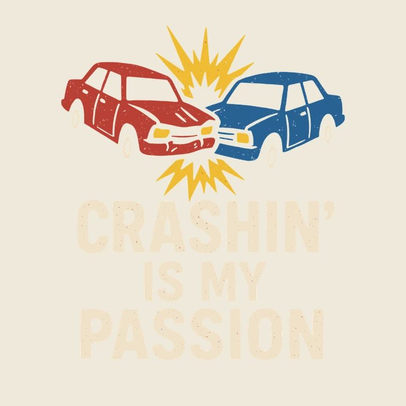 Demolition Derby Fan Pit Crew Crash Driver Fair