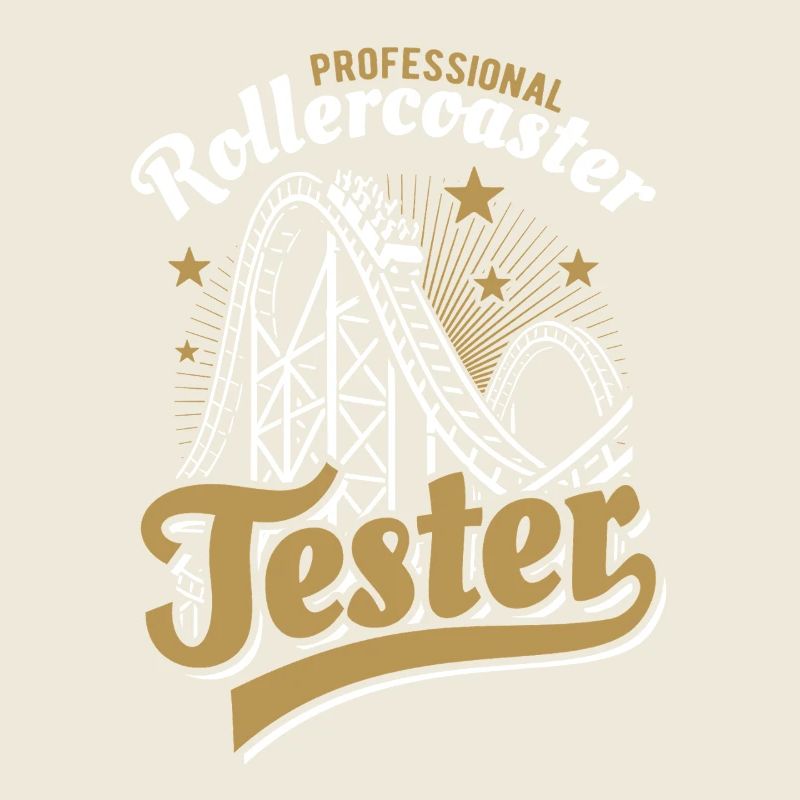 Professional roller coaster tester