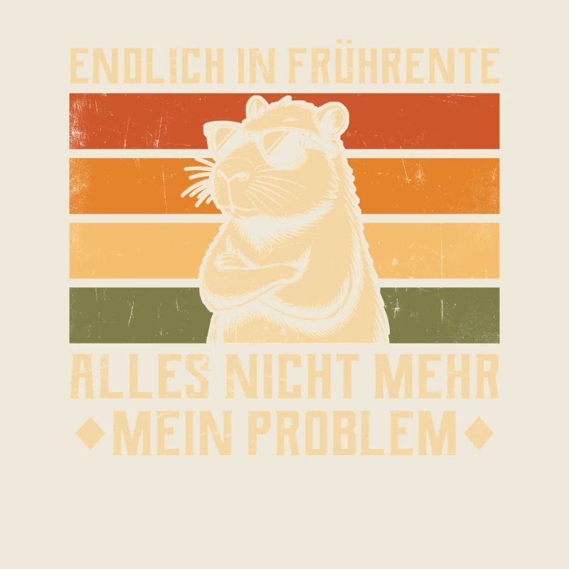 Endlich in Frührente - Capybara - Altersteilzeit