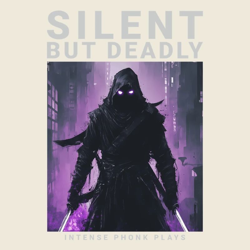 Silent But Deadly Anime Gamer Phonk Gift