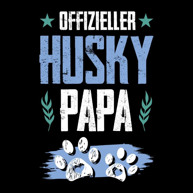 papa chien husky