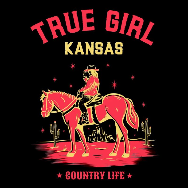 ECHTES KANSAS-MÄDCHEN