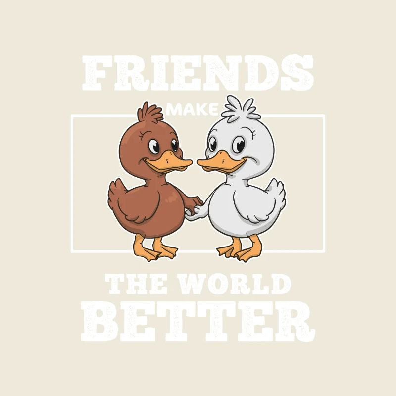 Gift idea for best friends ducks accomplice
