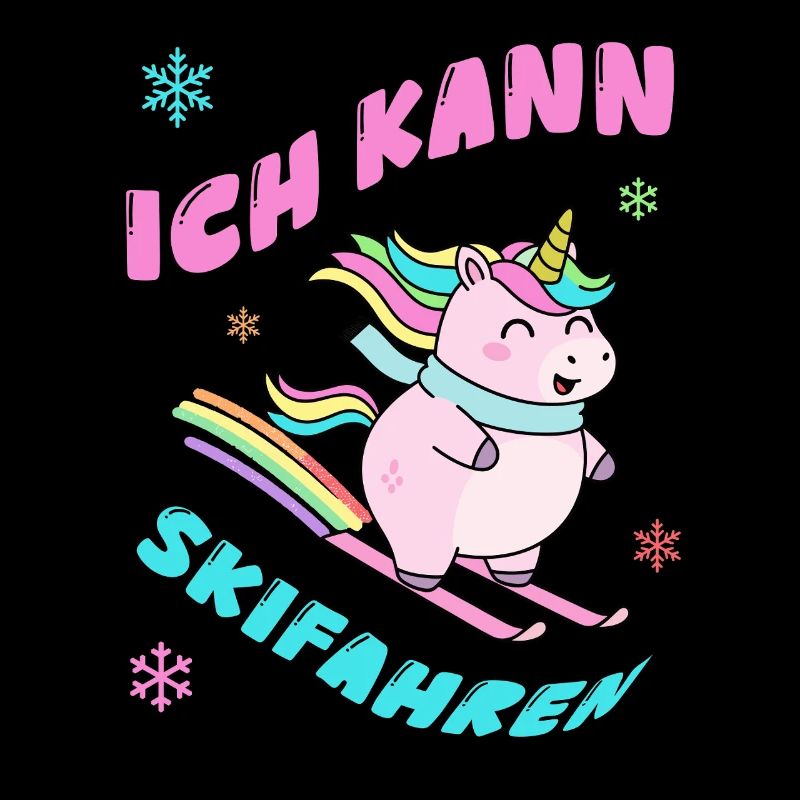 Unicorn Skiing - Winter Design