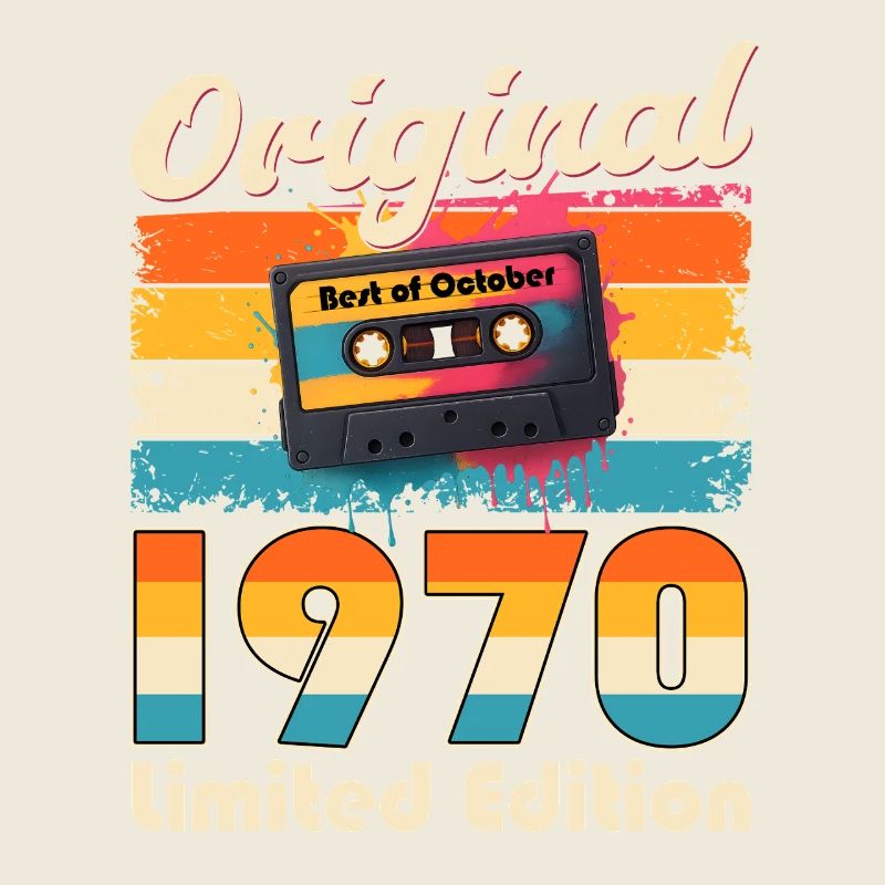 55th Birthday Cassette October Year 1970