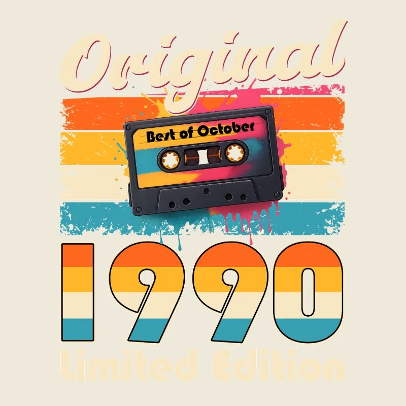 35th Birthday Cassette October Year 1990