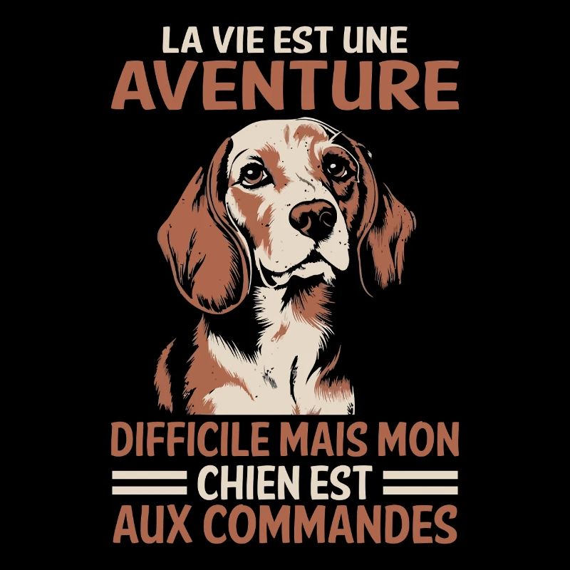 Citation Drôle Chien Aux Commandes Aventure Cadeau