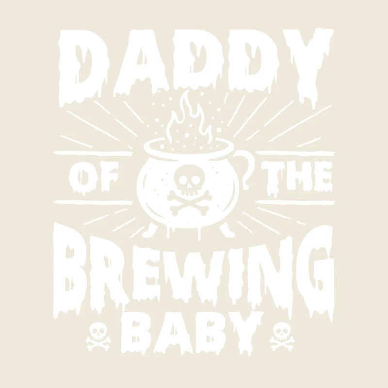 Papa du bébé brassicole Révélation d’Halloween
