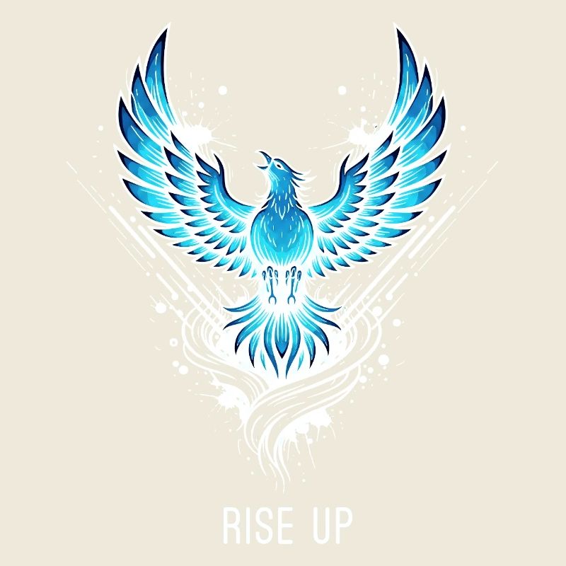 Phoenix Rise Up - Symbole de force