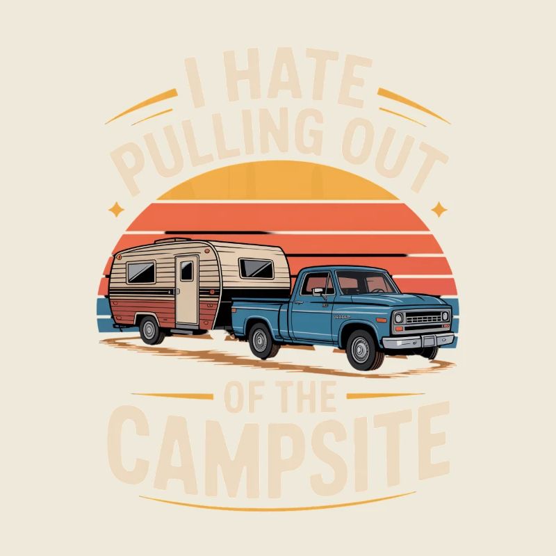 I Hate Pulling Out Of The Campsite Camping