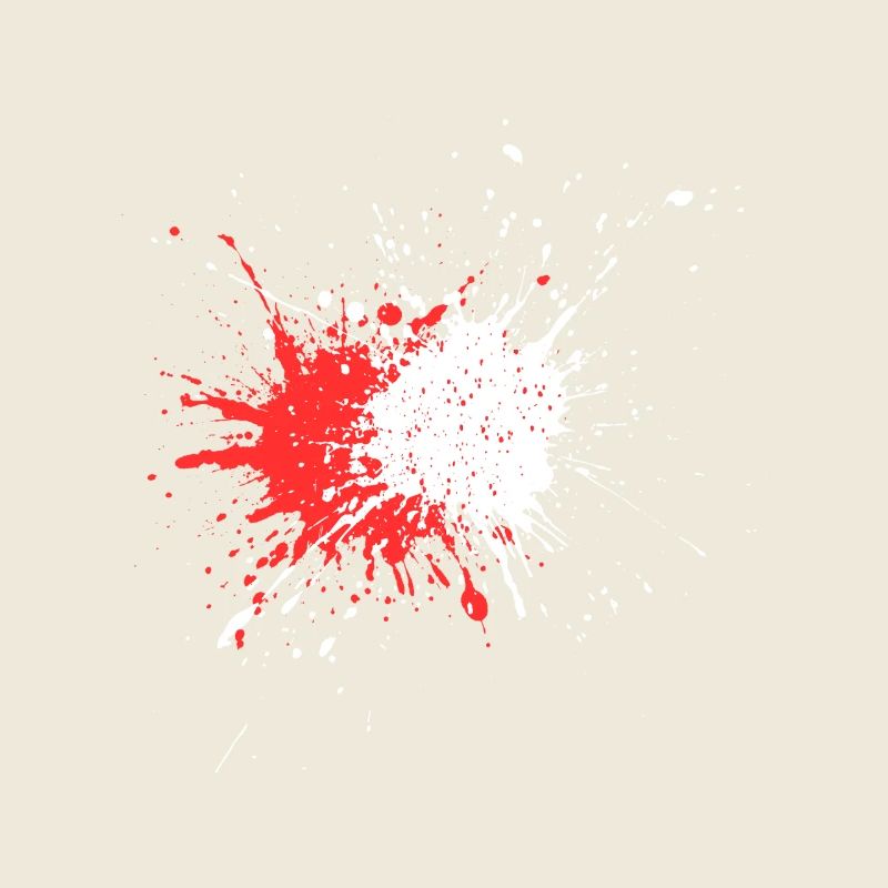 Abstract paint spraying technique on black