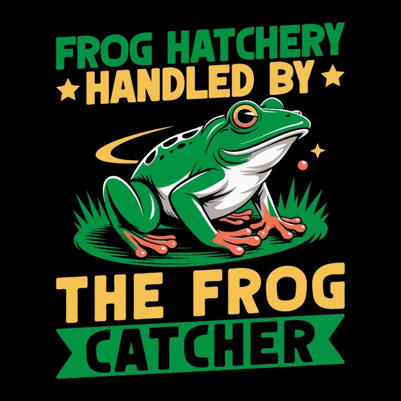 Frog Catcher Frog Hatchery Handled By Frog
