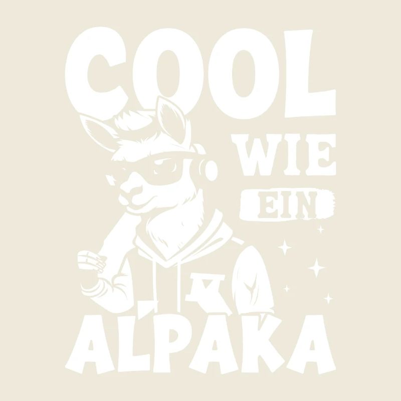 Éventail d’alpaga COOL COMME UN LAMA D’ALPAGA Drôle