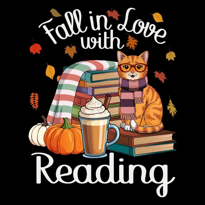 Autumn Cat Books Pumpkin Spice Latte
