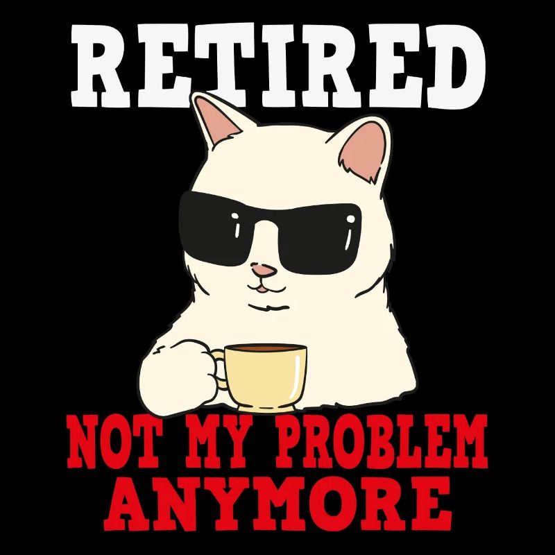 Chat à la retraite : ce n’est plus mon problème